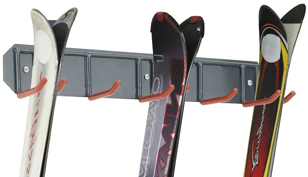Suport de schiuri montat pe perete - 3 perechi