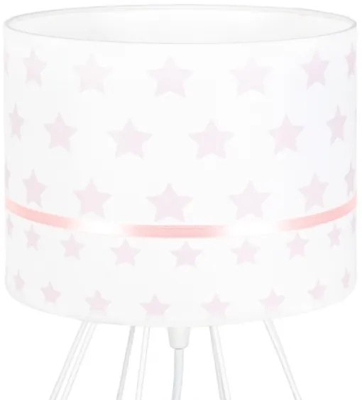 Lampă pentru copii PIKKI 1xE27/60W/230V roz