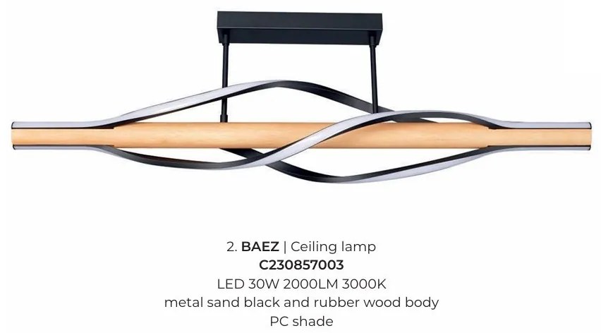 Lustra aplicata LED design modern BAEZ