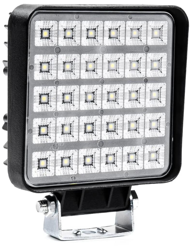 Proiector LED pentru Off-Road, ATV, SSV, putere 90W, culoare 6500K, tensiune 9-36V, dimensiuni 110 x 110 x 45 mm