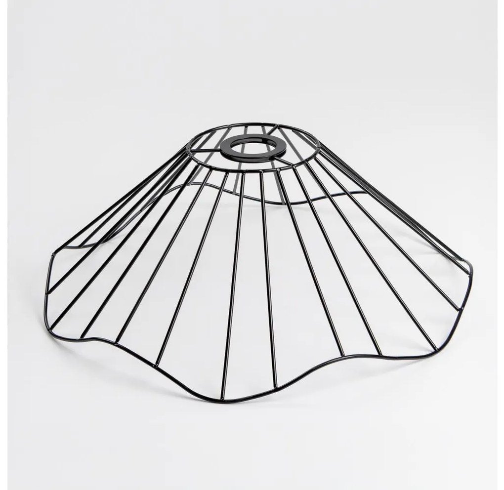 Abajur universal CURITIBA, diametru 40 cm, negru