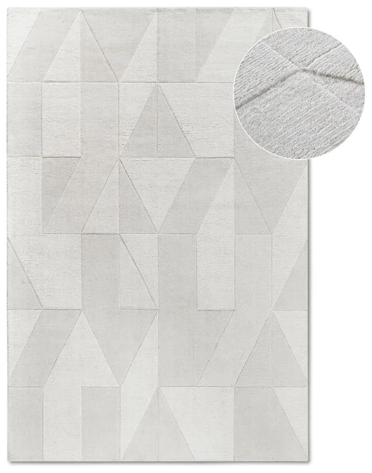 Covor crem țesut manual din lână 120x170 cm Ursule – Villeroy&amp;Boch