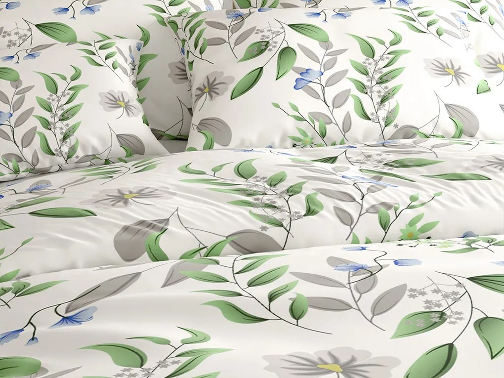 Lenjerie de pat din microfibra KARDA albă Dimensiune lenjerie de pat: 2 buc 70 x 90 cm | 200 x 220 cm