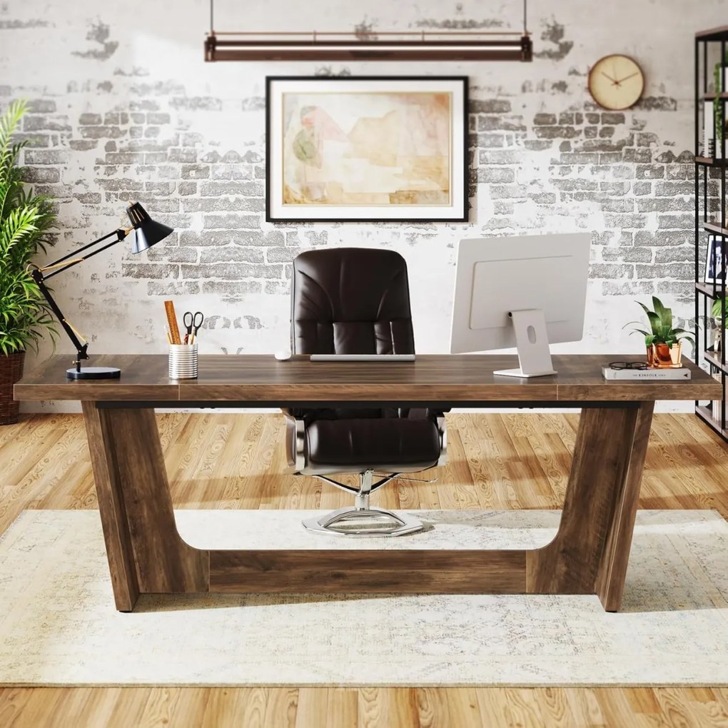 BIM1 - Masa de Birou 180 cm, office, sala conferinta, stil industrial - Maro