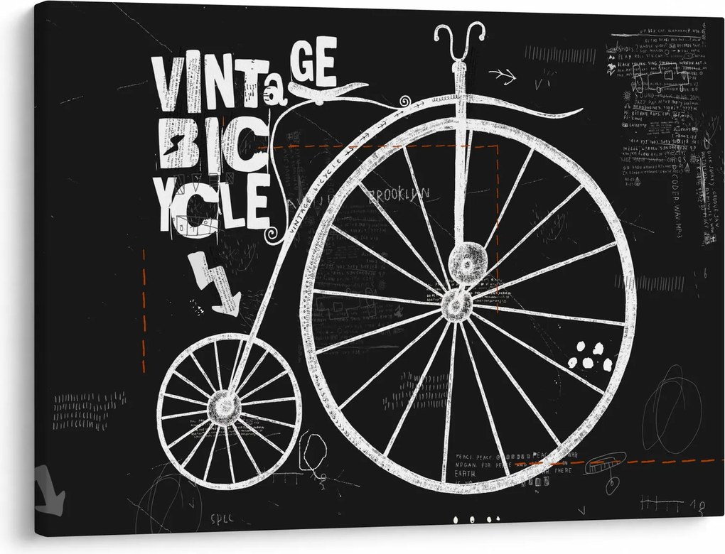 Tablou - Velociped (70x50 cm)