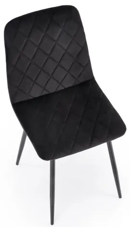 Scaun de dining ORIS, 1 buc., negru