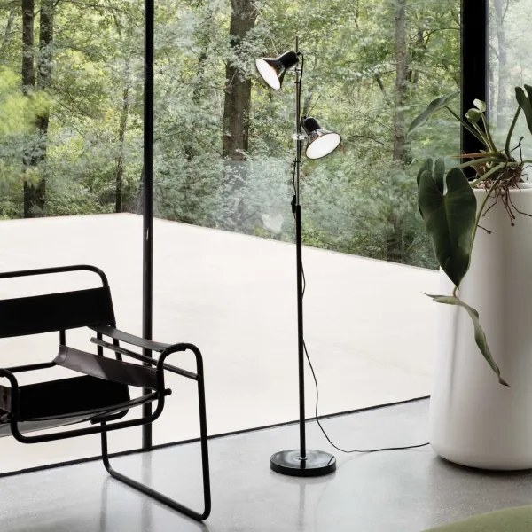 Ideal Lux - Lampadar POLLY, 2x E27, 60W, 230V, negru