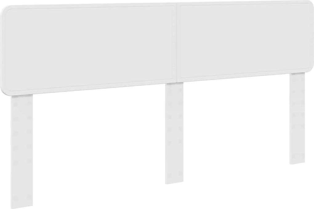 vidaXL Tăblie cap Alb Lucios 180 cm Lemn compozit