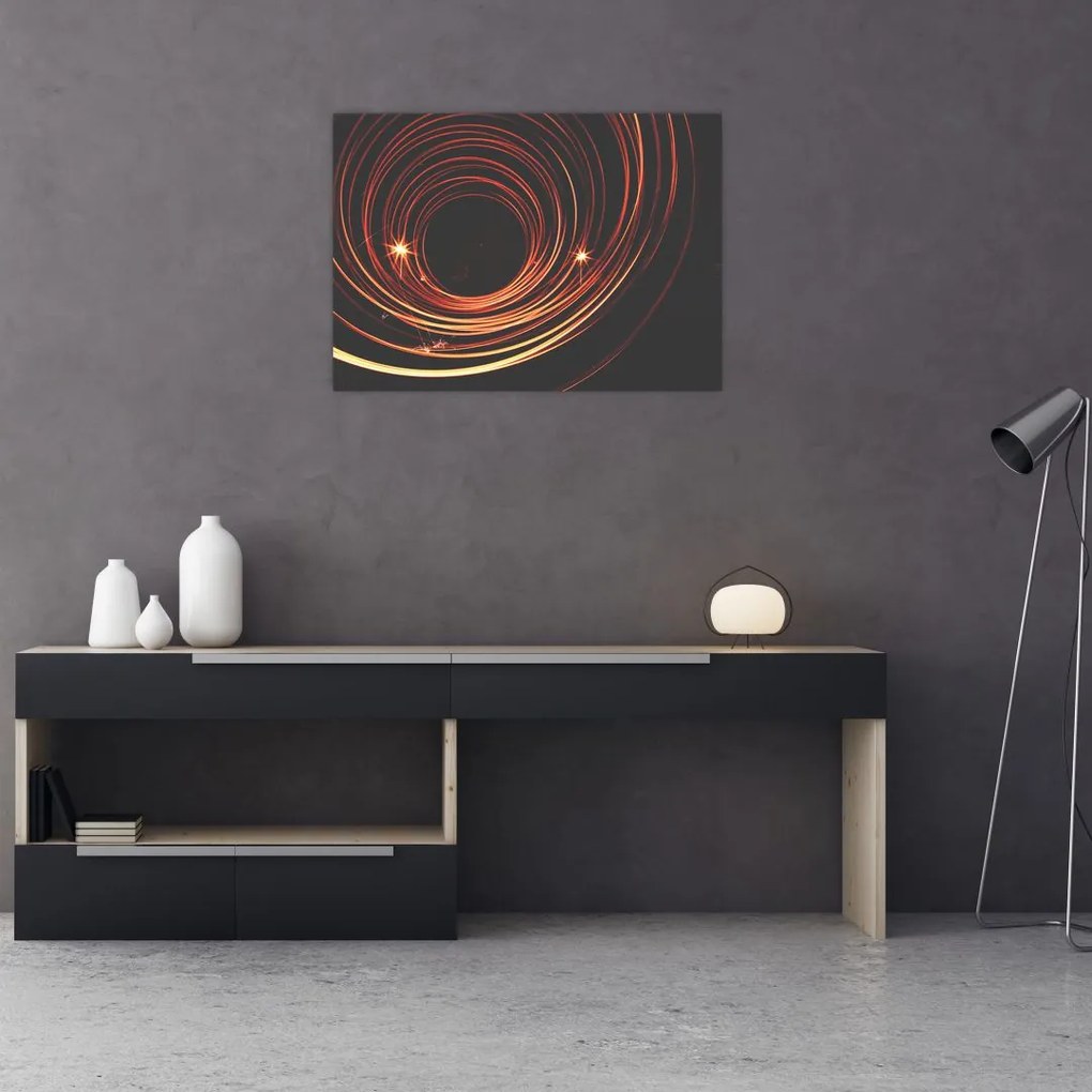 Tabloul cu linii abstracte (70x50 cm)