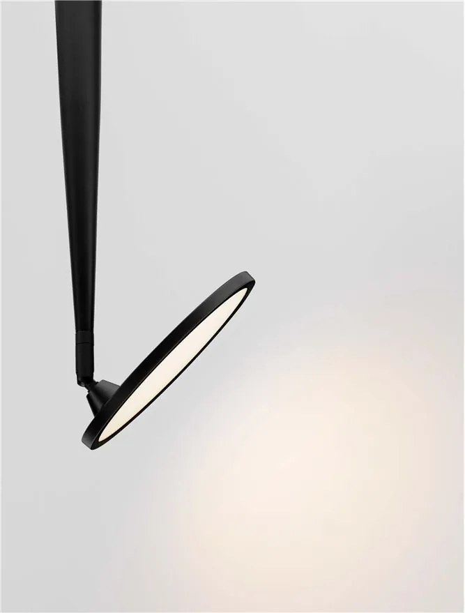 Lustra LED design ambiental EKEI negru