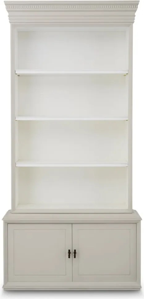 Dulap cu rafturi LUX lemn de mahon sand Evanthe