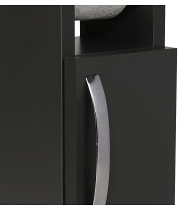 Dulap cu suport de hârtie igienică STAR 65x15 cm antracit