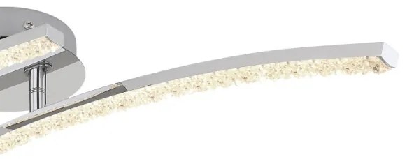 Lustră LED aplicată pentru baie JULES 2xLED/6W/230V IP44 Globo 67169-12IP