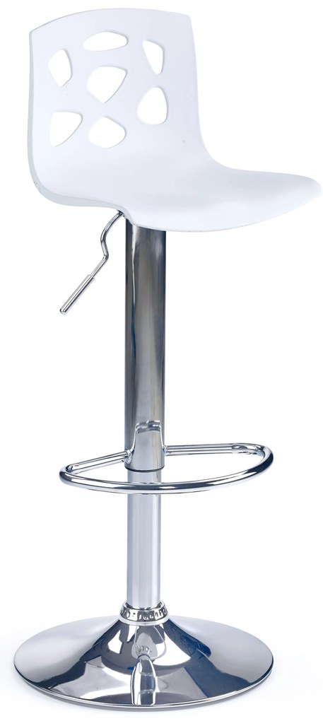 Scaun tip bar Hilma (alb). 770280