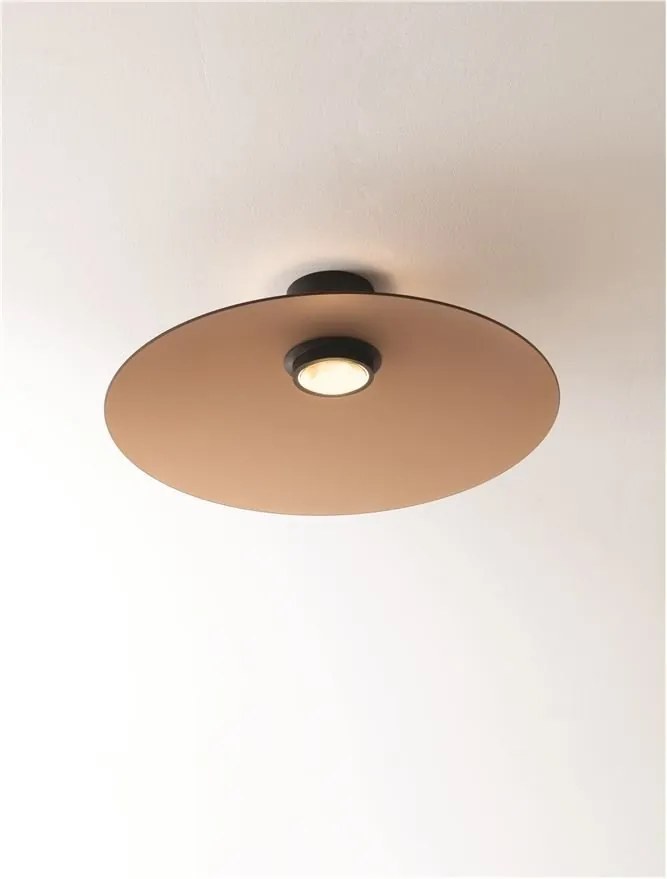 Plafoniera LED design modern POLIFEMO maro, 60cm