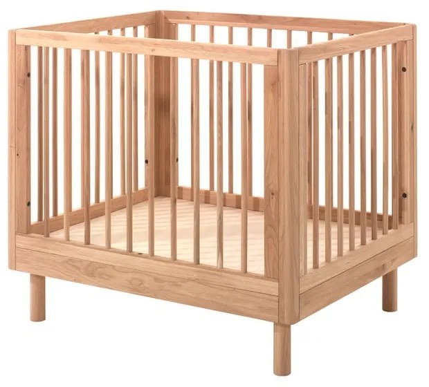 Țarc pentru copii în culoare naturală din lemn de stejar 95x75 cm Forrest – Vipack