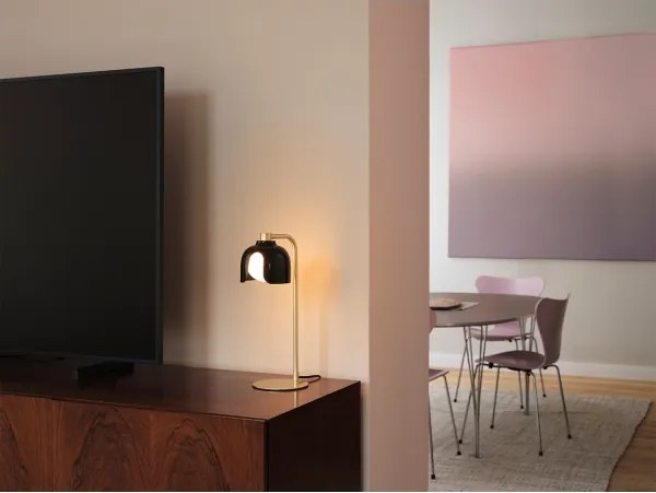 Osram - Lampă de masă DECOR COROLLE 1xG9/20W/230V negru/auriu