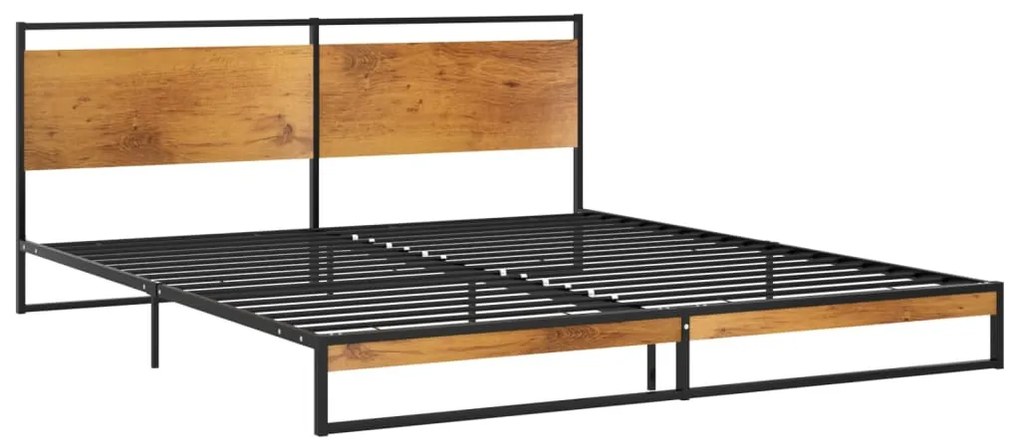 324867 vidaXL Cadru de pat, 180 x 200 cm, metal