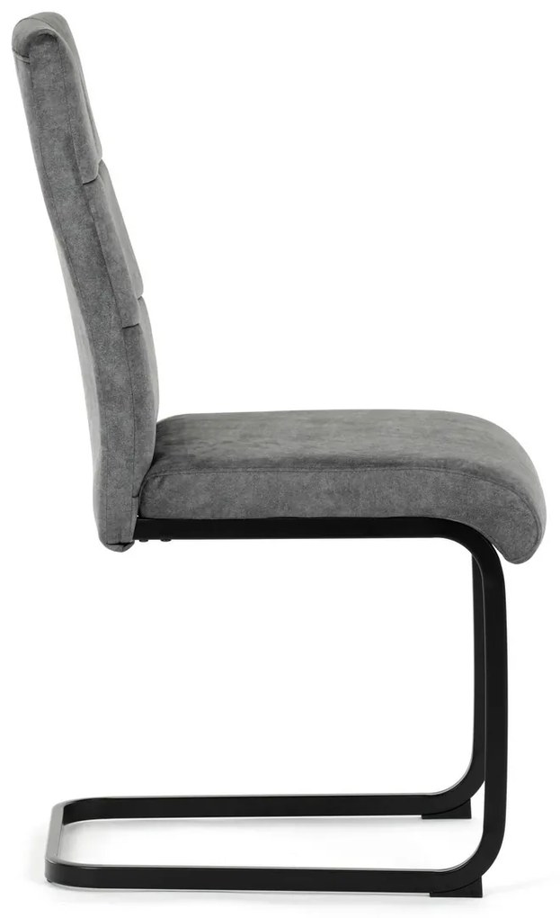 Set de scaune de sufragerie Vintage DCL-D1275GREY4, 4 buc