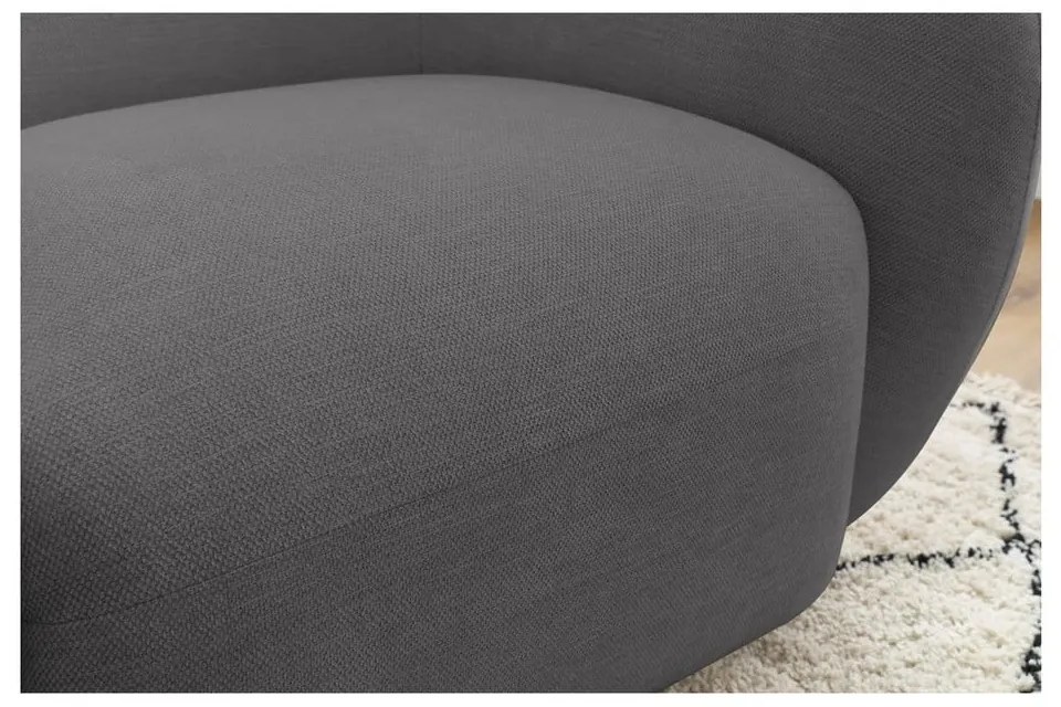 Fotoliu gri închis Celine – Bobochic Paris