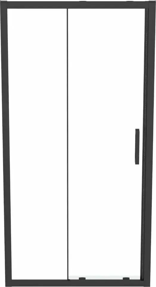 Usa glisanta cu segment fix 100 cm negru mat Ideal Standard Connect 2 K9273V3