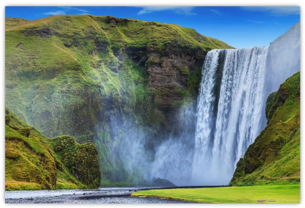 Tablou - Cascada Seljalandsfoss (90x60 cm)