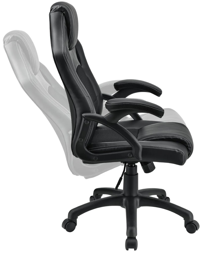 Jusky Scaun de birou Montreal - negru