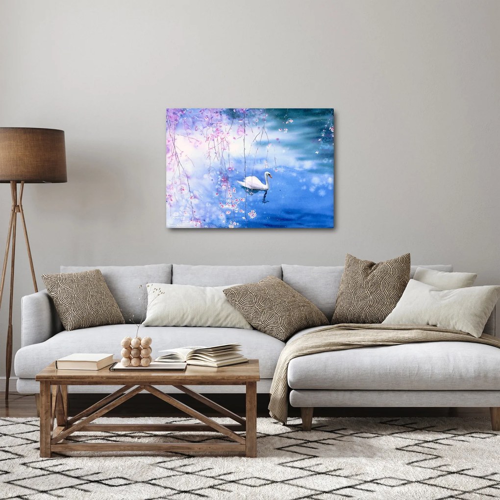Tablou - Lacul magic (70x50 cm)
