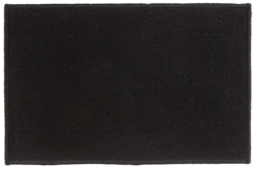 Covoras baie TAPIS UNI, Negru, 40x60 cm, 5five Simple Smart