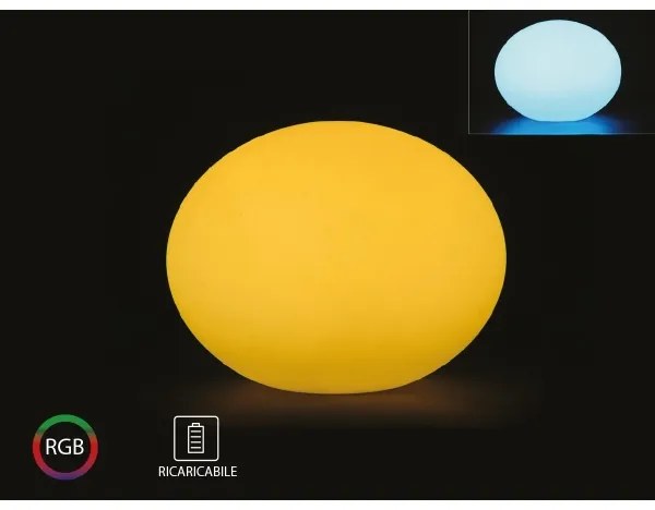 Lampă LED RGB reglabilă exterior, 1W, 5V, 1000 mAh, 20 cm, IP67 + DO