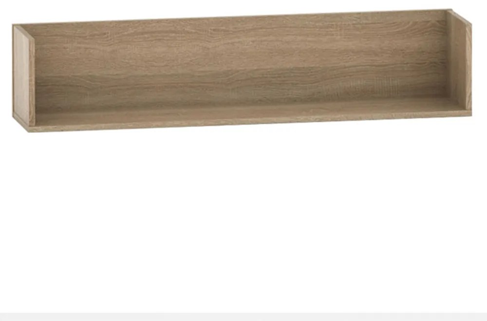 Raftă de perete TEMPO ASISTENT, stejar sonoma