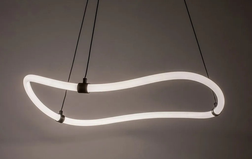 Lustra LED suspendata design modern Serena