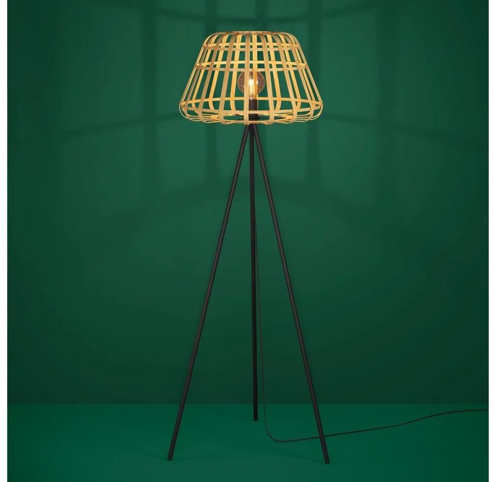 Lampadar Eglo 390155 MONTEZUELO 1xE27/40W/230V maro