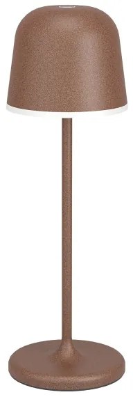 Lampă LED dimabilă de exterior MANNERA 2,2W/5V 1800mAh maro IP54 Eglo 900459