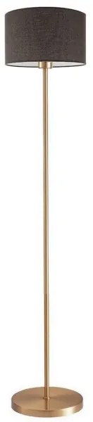 Lampadar LED TUNJA, 1x E27, 20W, 230V, diametru 30 cm, auriu/maro