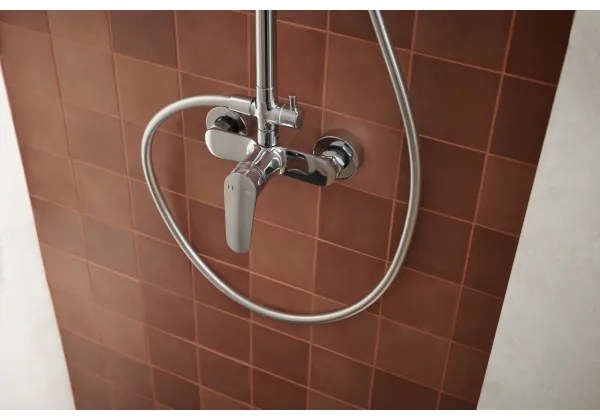 Set duș cu baterie KFA Armatura 5556-910-00 OTAVA alamă