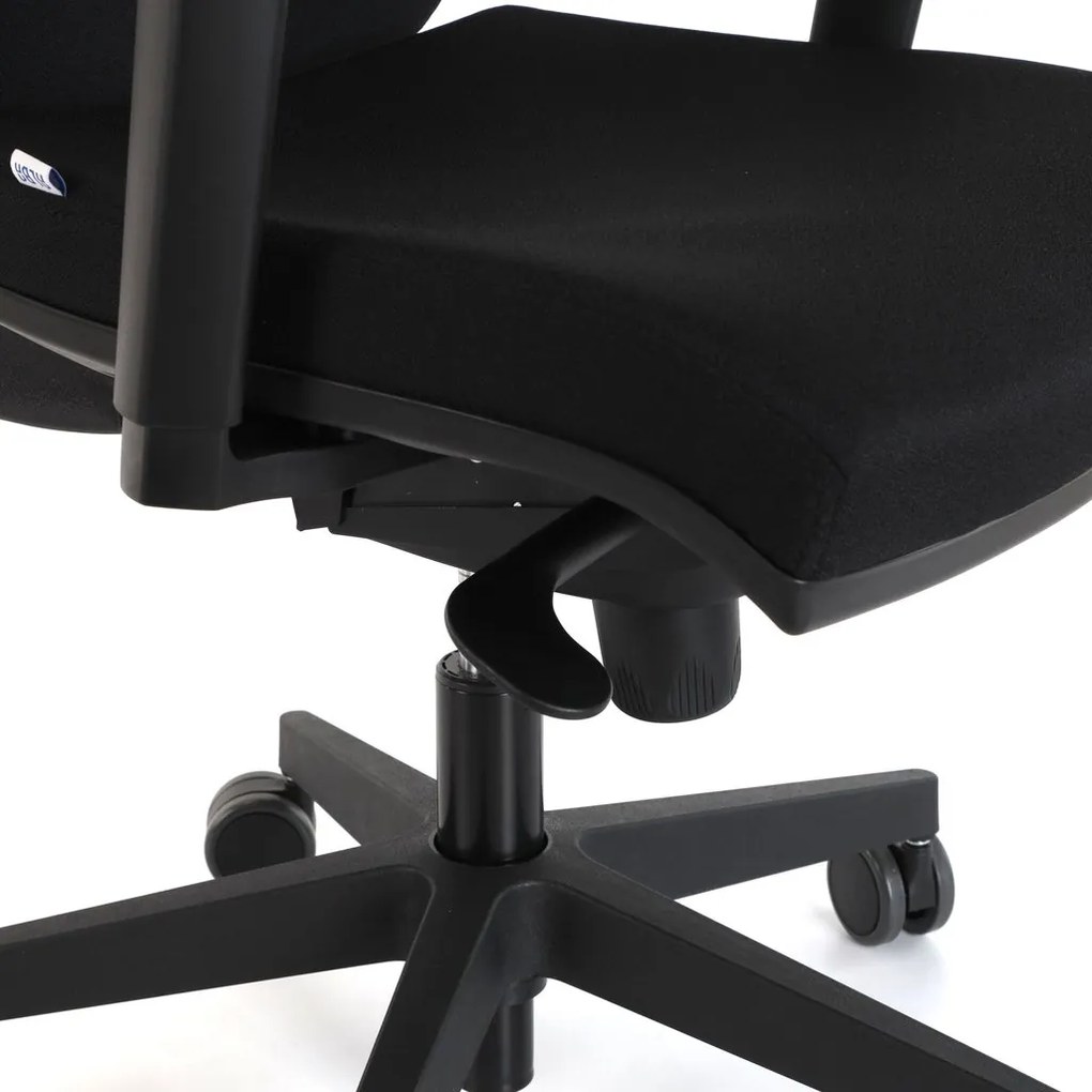 Scaun de birou Evita, negru