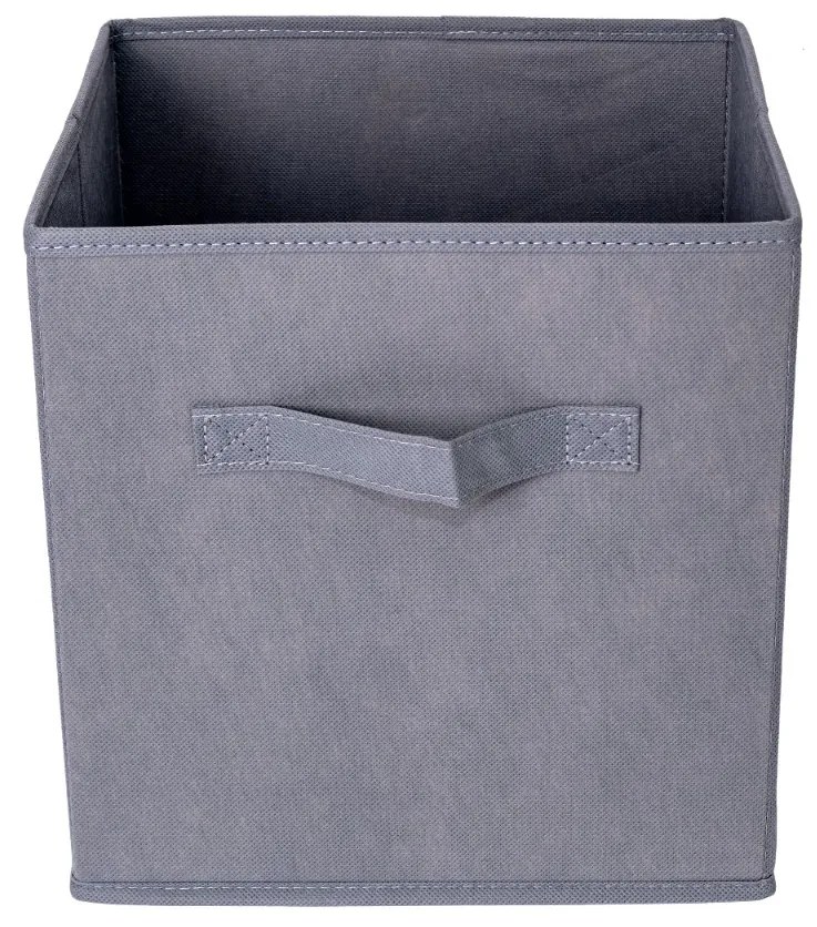 Cutie depozitare, Flex Box, UnicUtil, 28 x 28 x 28 cm, Gri, UUORG12