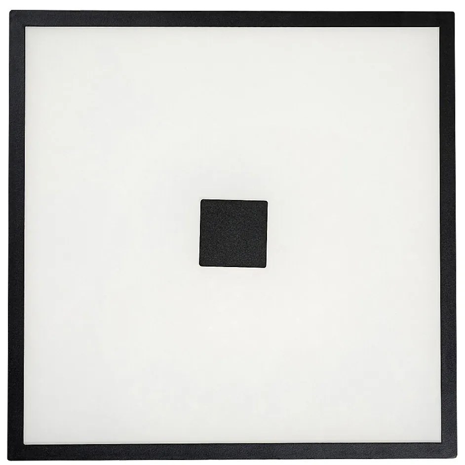 Plafoniera LED baie IP44 Zoya negru alb 40x40cm
