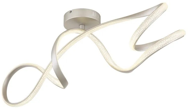 Plafoniera LED 4000K SWIRL nichel