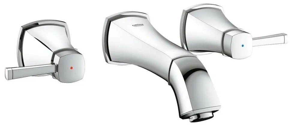 Baterie lavoar incastrata Grohe Grandera, dubla comanda, marimea S