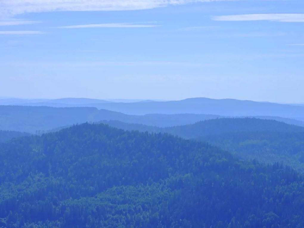 Tapet Hills, Blue, Rebel Walls