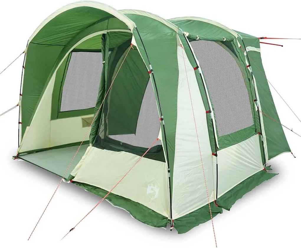 vidaXL Cort auto pentru 4 persoane, verde, impermeabil