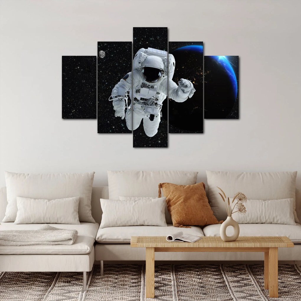 Tablou - Astronaut în Cosmos (150x105 cm)