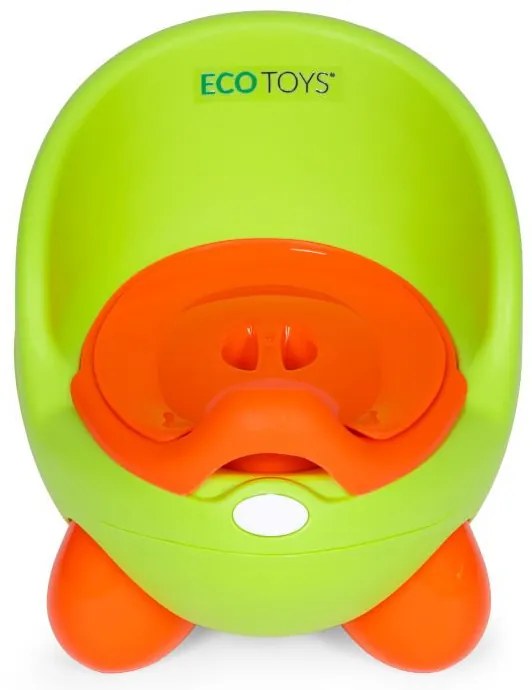 Ghiveci cu inserție detașabilă, picioare anti-alunecare verde