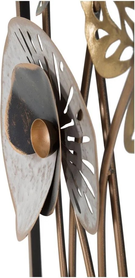 Decorațiune metalică de perete Mauro Ferretti Gloth, 31,2 x 90 cm