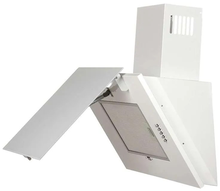 Hota Decorativa Tornado Vertikal 750 (60) LED, 1 motor Turbo, latime 60 cm, 3 viteze, absorbtie 750 m3/ora, filtru anti-grasimi aluminiu 5 straturi,