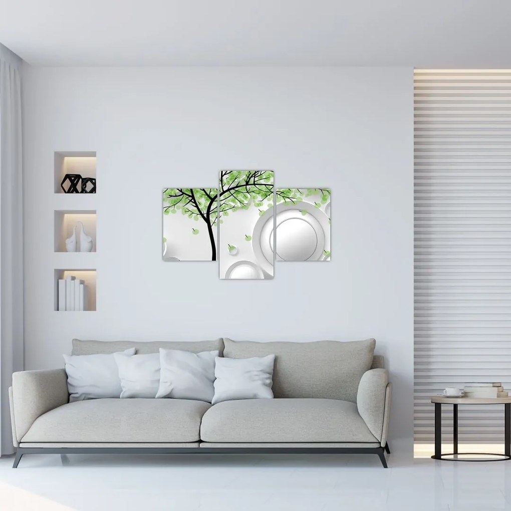 Tablou abstracție artistică (90x60 cm)