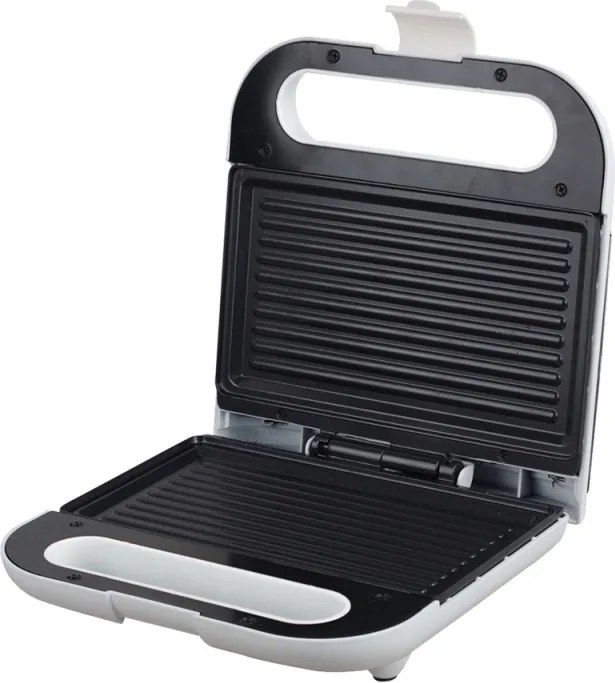 Aparat pentru facut sandwich Zilan ZLN1689, Termostat automat, Indicator luminos, Protectie supraincalzire, Picioruse antiderapante, 800W