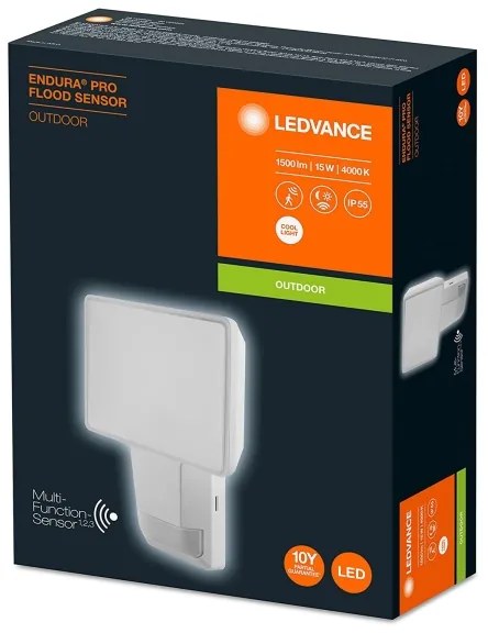 Proiector LED de perete de exterior cu senzor FLOOD LED/15W/230V IP55 Ledvance
